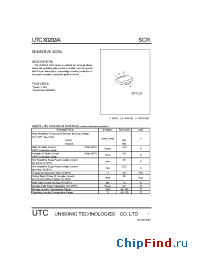 Datasheet UTCX0202 manufacturer UTC
